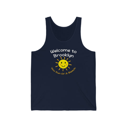 Welcome to Brooklyn Unisex Jersey Tank